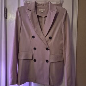 Women's 2 Pc Shorts Suit Double-Breasted Blazer